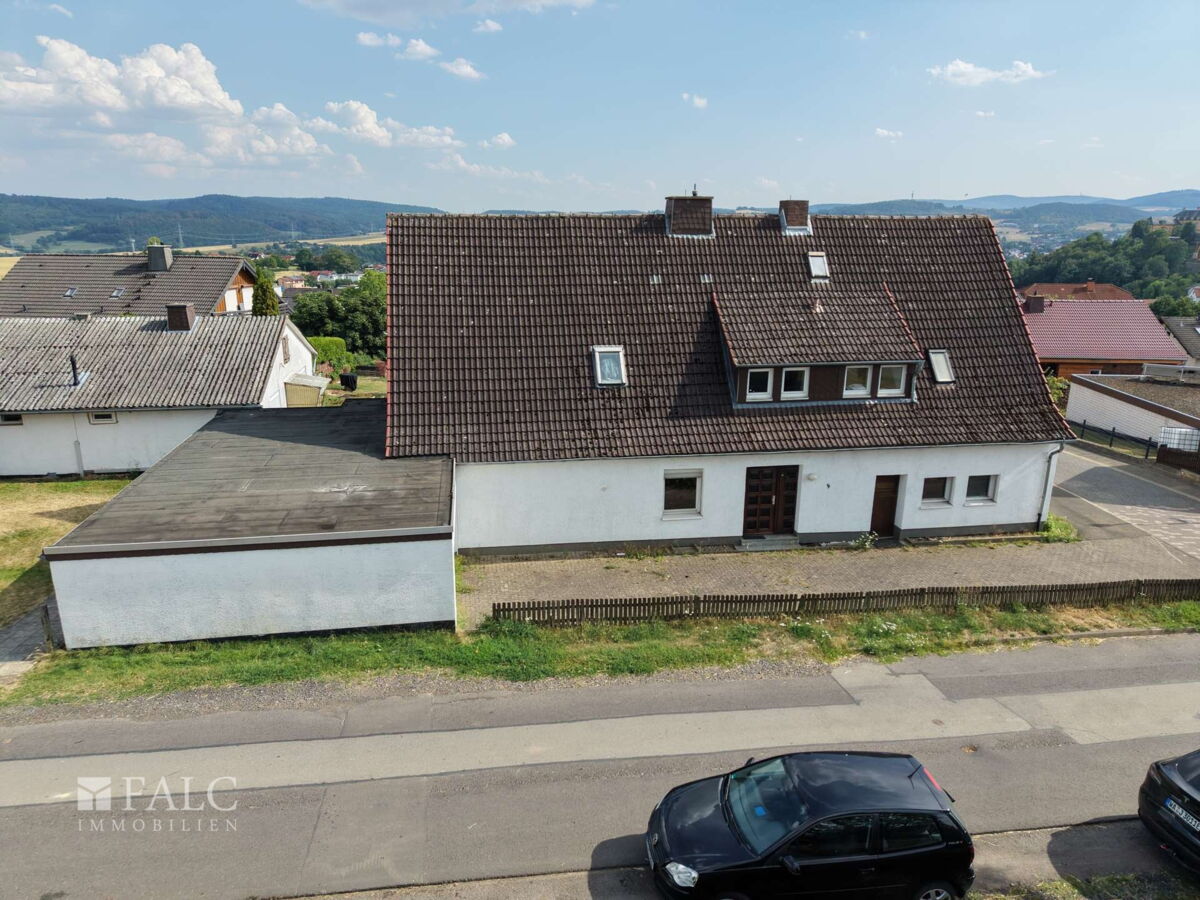 Drohnenbild_Hausvorderansicht