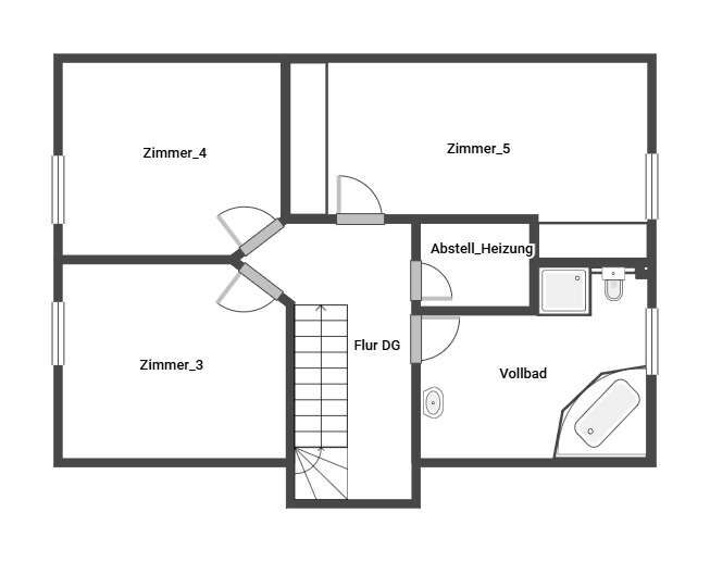 Grundriss DG