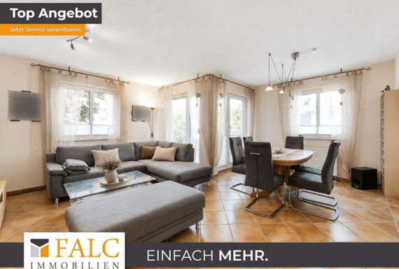 Wohnzimmer mit Essbereich
