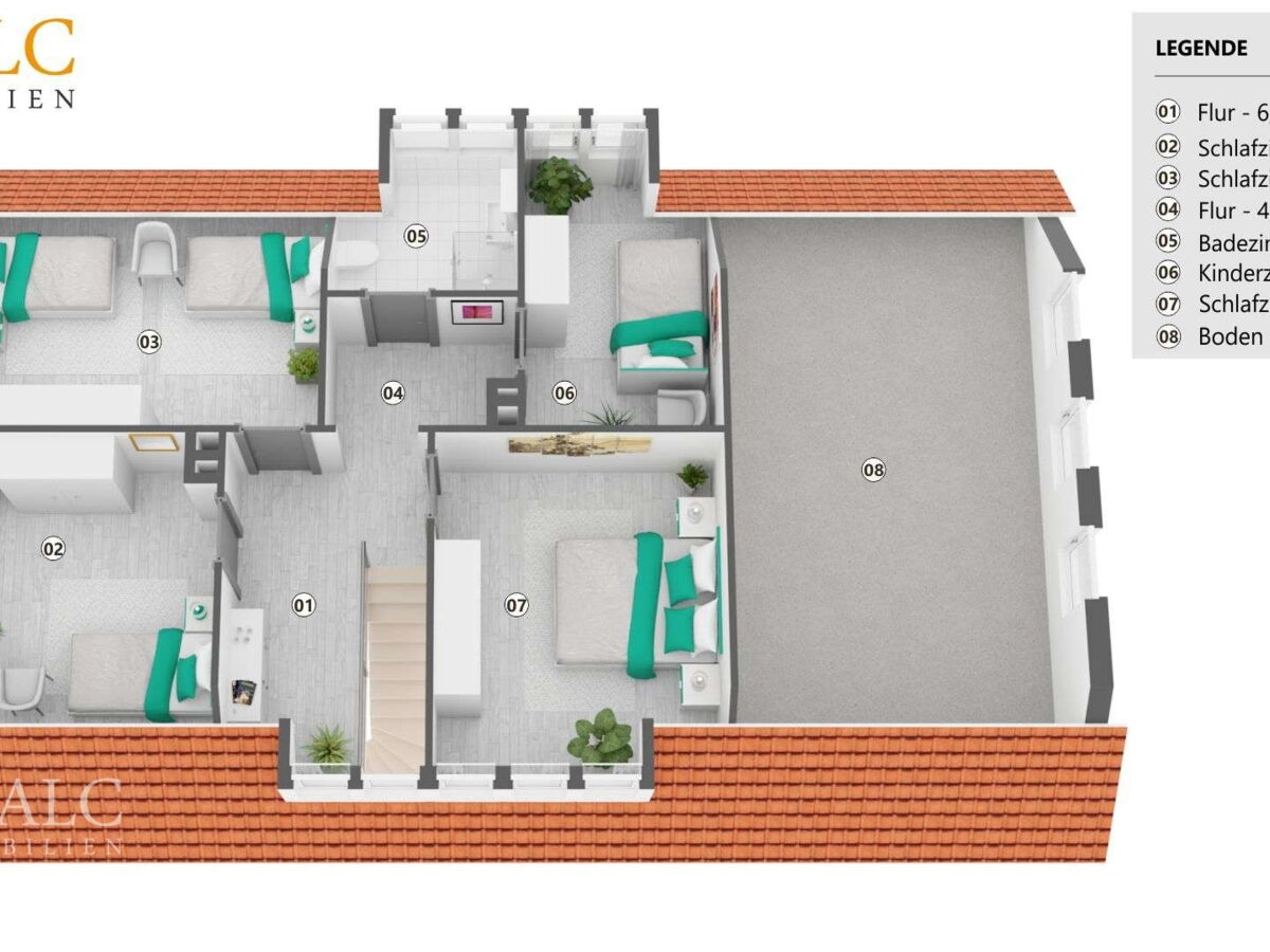 Grundriss Dachgeschoss