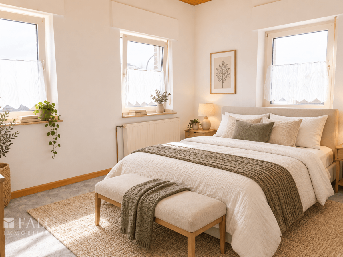 Einrichtungsbeispiel - Schlafzimmer 