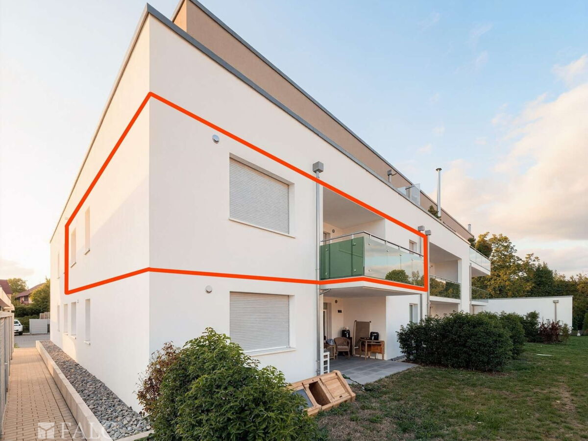 Außenansicht Wohnung 