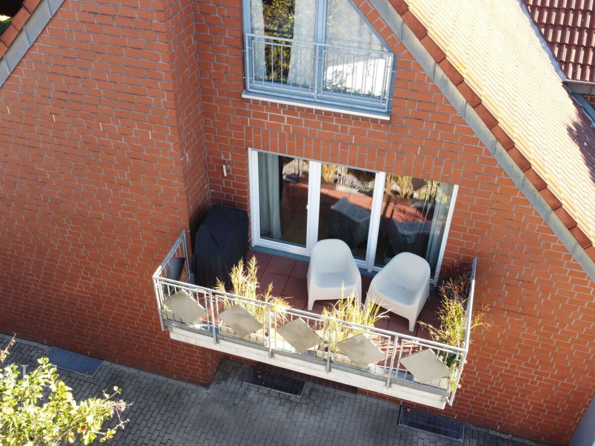 Außenansicht Balkon Südseite