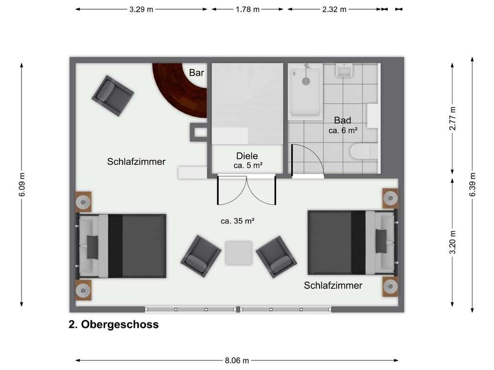 2. Obergeschoss