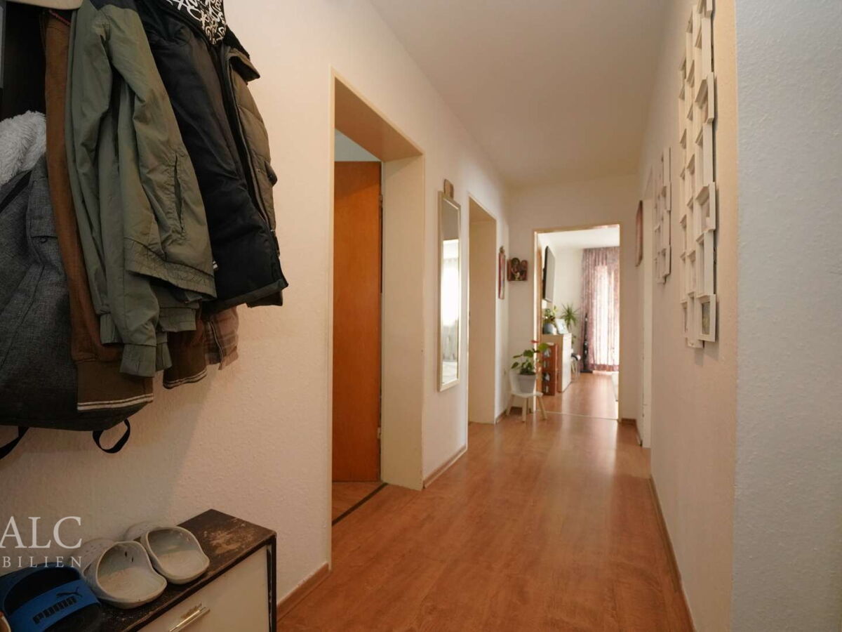 Platz für die Garderobe
