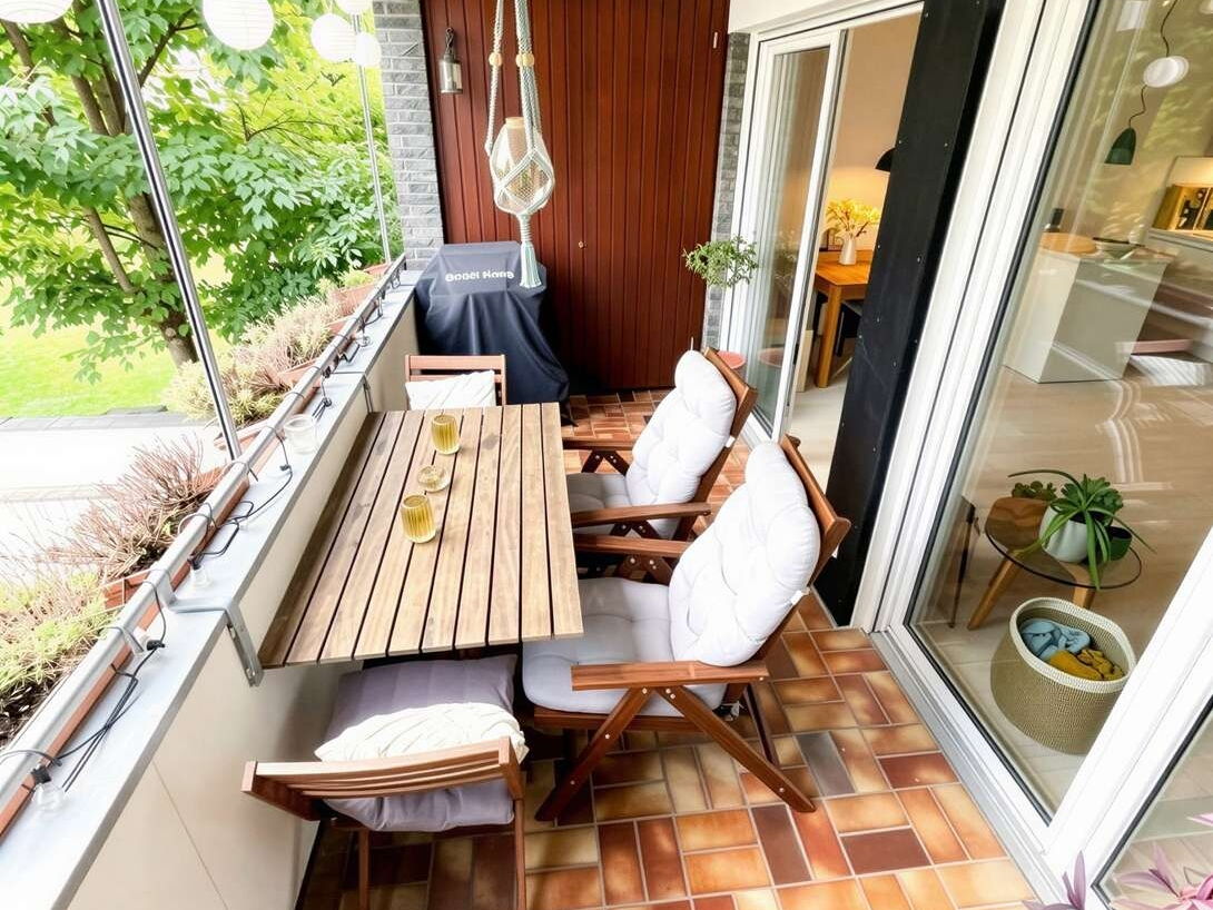 1 Etage rechts Balkon