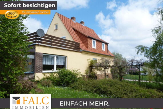 Hausansicht seitlich hinten