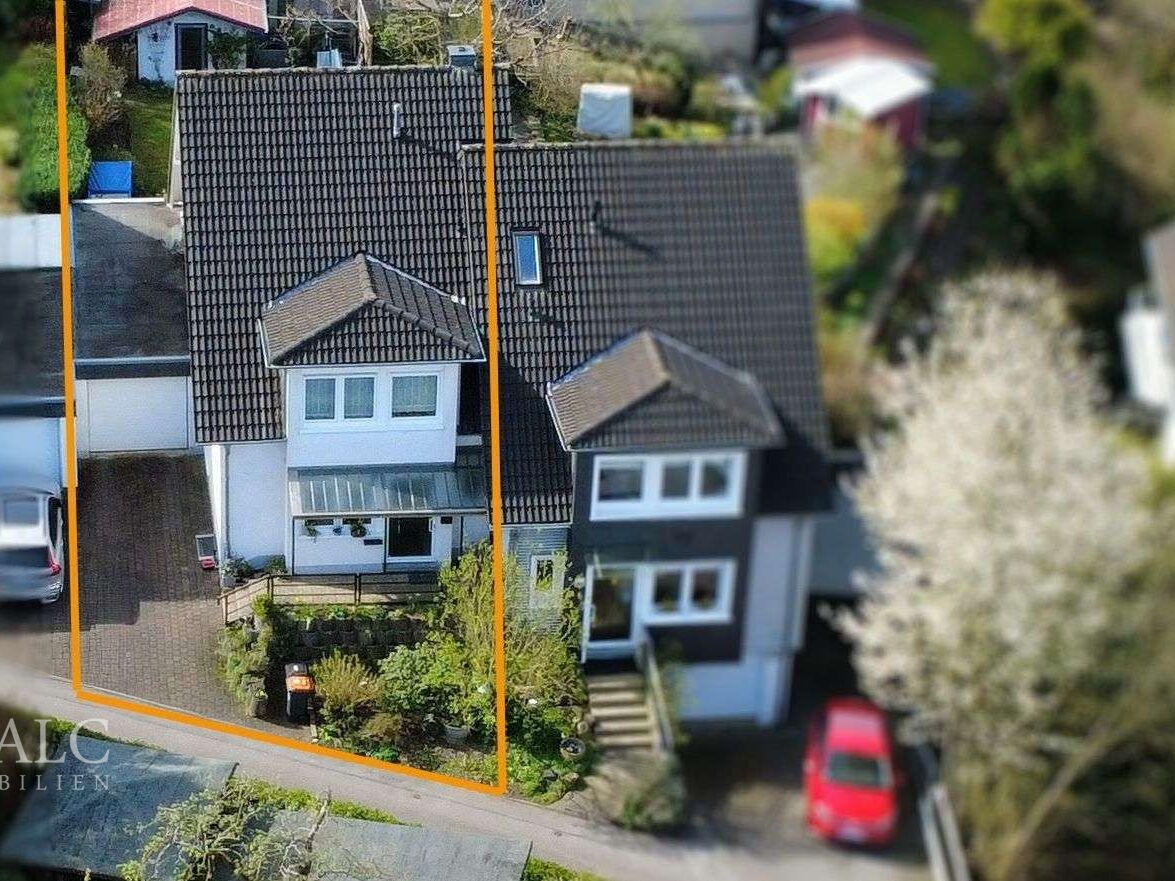 Hausansicht Drohne
