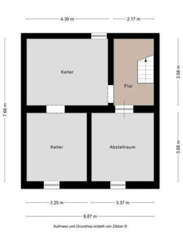 Grundriss-Keller
