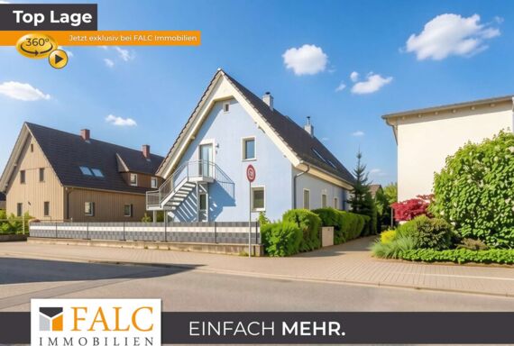 Frontansicht Haus KI