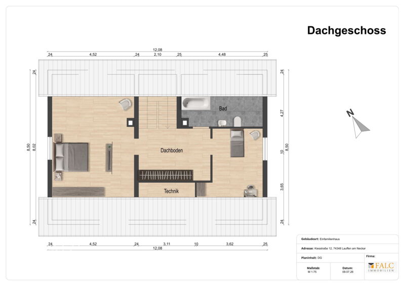 Grundriss DG