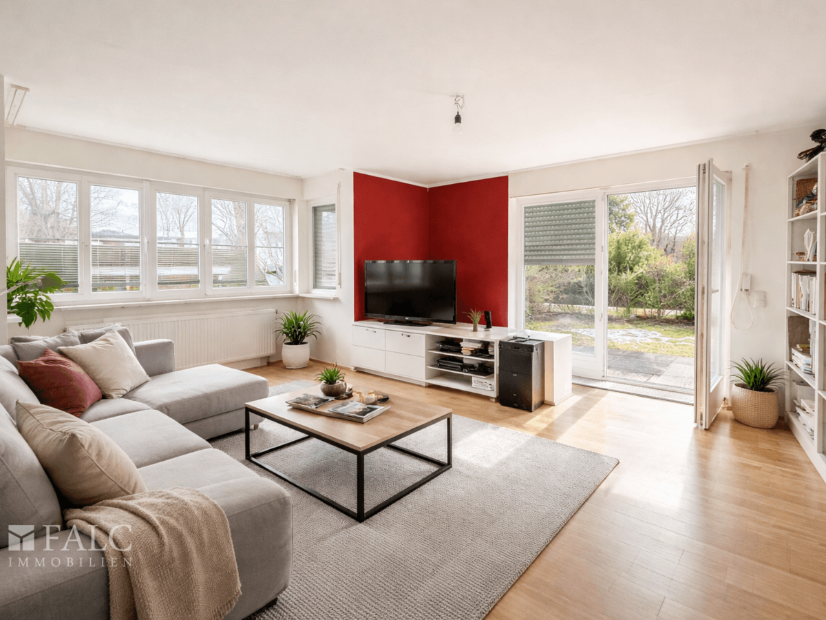 Wohnzimmer visualisiert