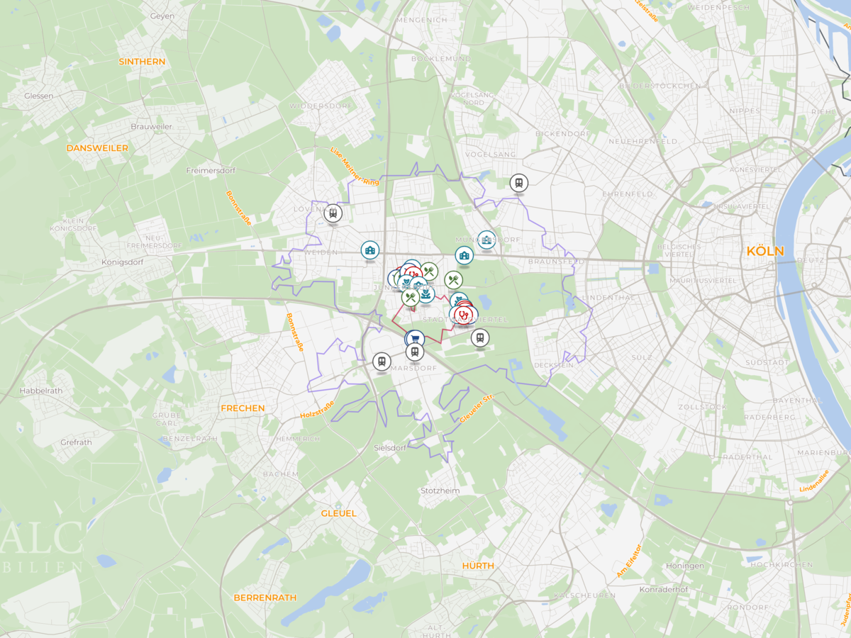 Lageplan (Makro)