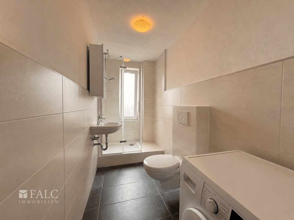 Wohnung 6 Badezimmer (Raum digital leergeräumt)