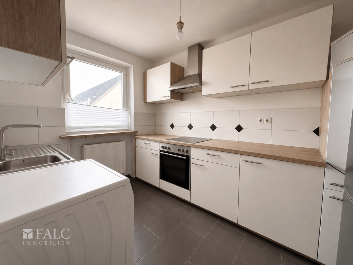Wohnung 5 Küche (Raum digital leergeräumt)