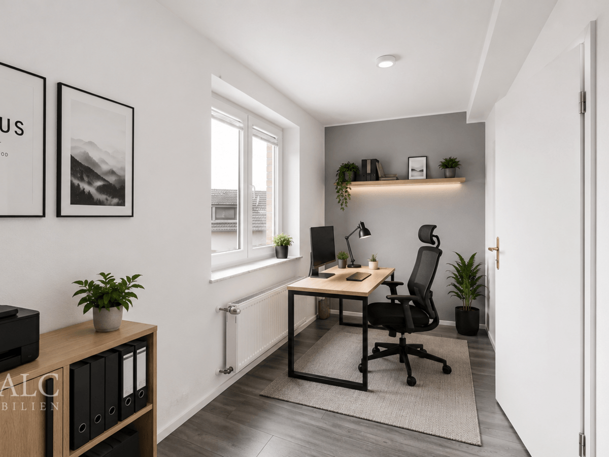 Büro visualisiert 