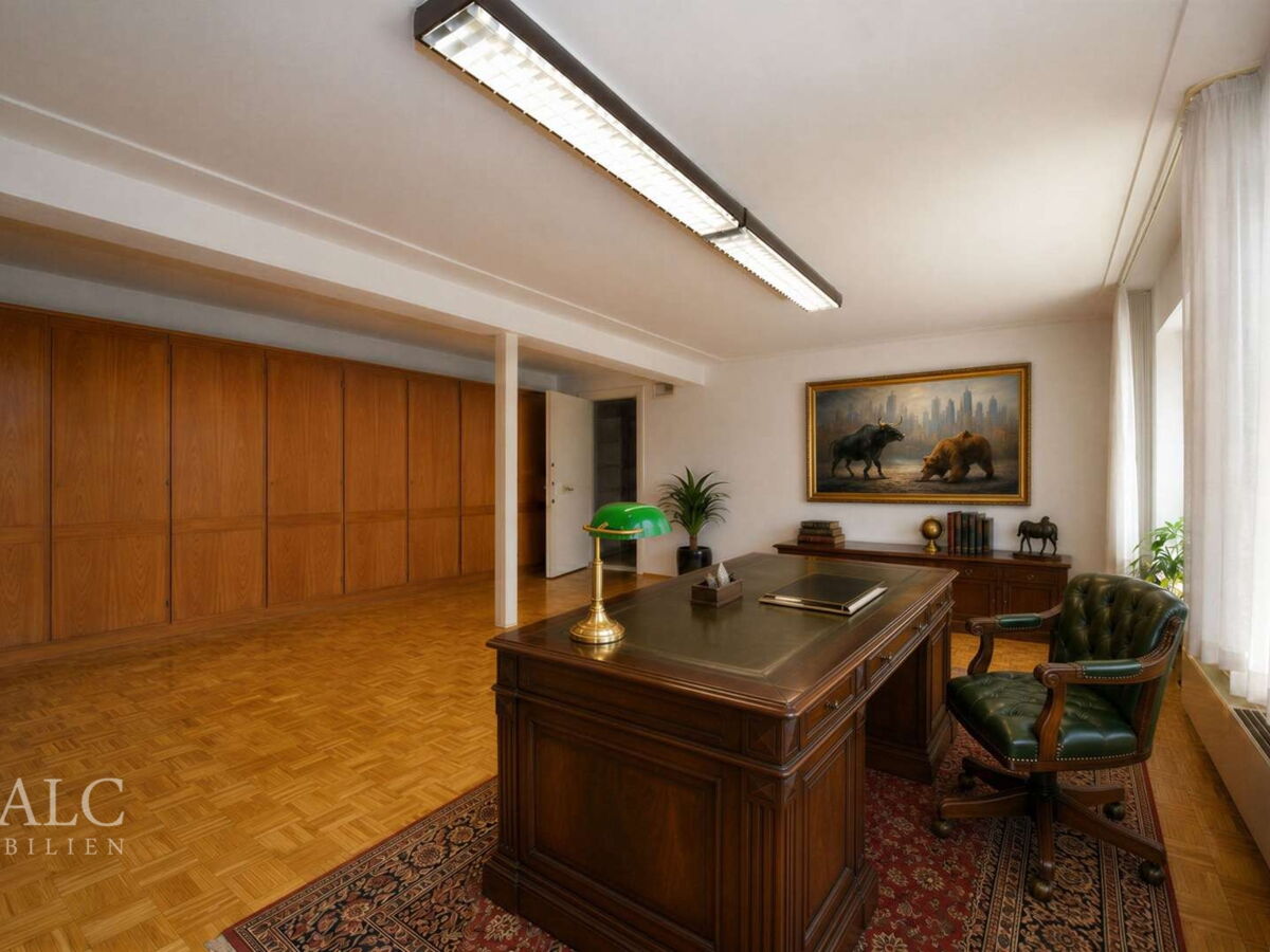 Arbeitszimmer im Souterrain