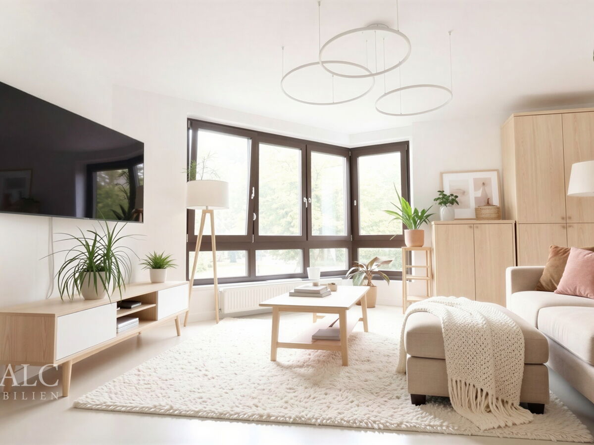 Wohnzimmer - (KI generiert)