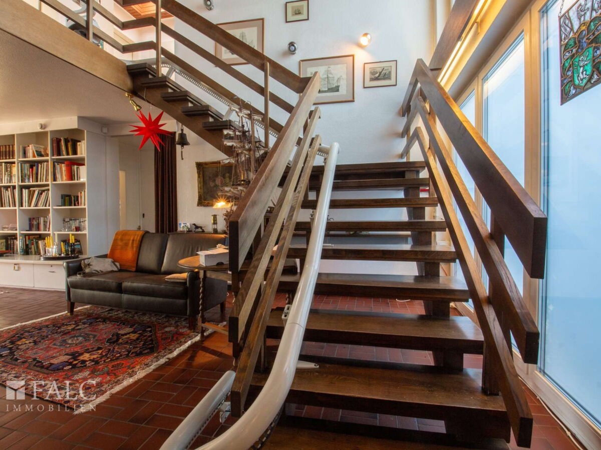 Wohnbereich mit Treppe