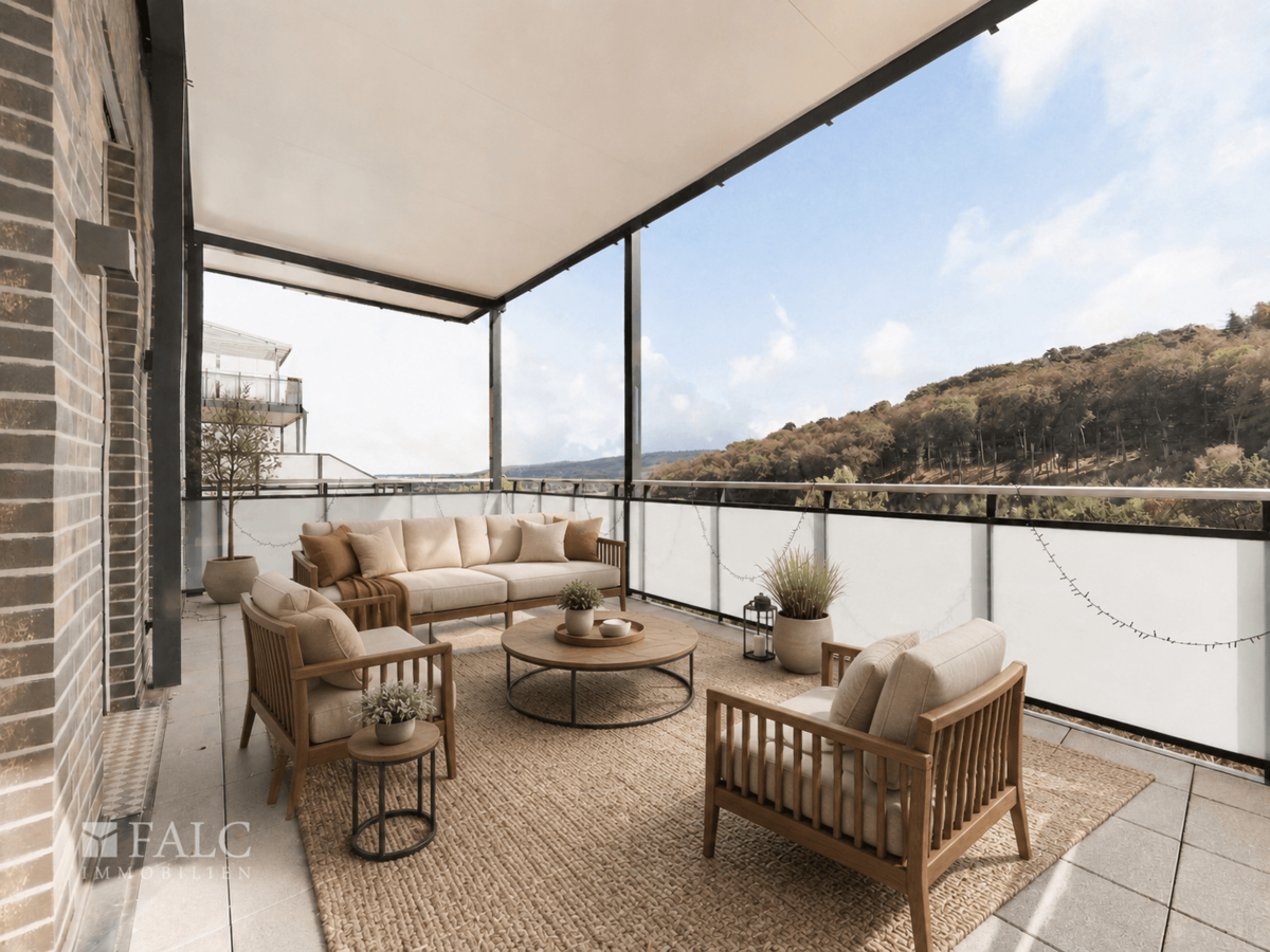 Balkon (KI-Visualisierung)