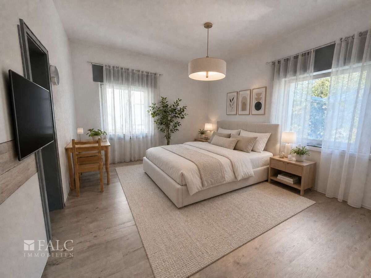 Schlafzimmer Traum (KI generiert)