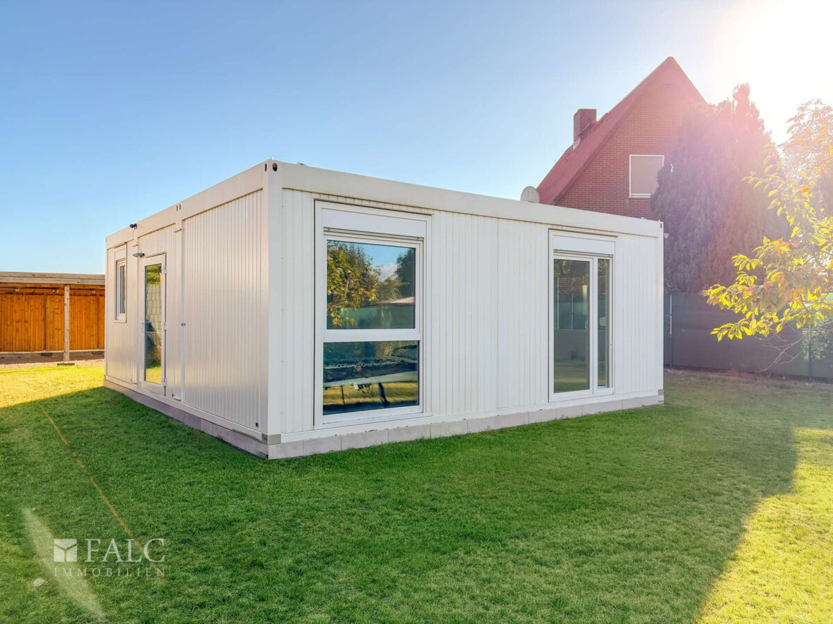 Rückansicht vom Haus