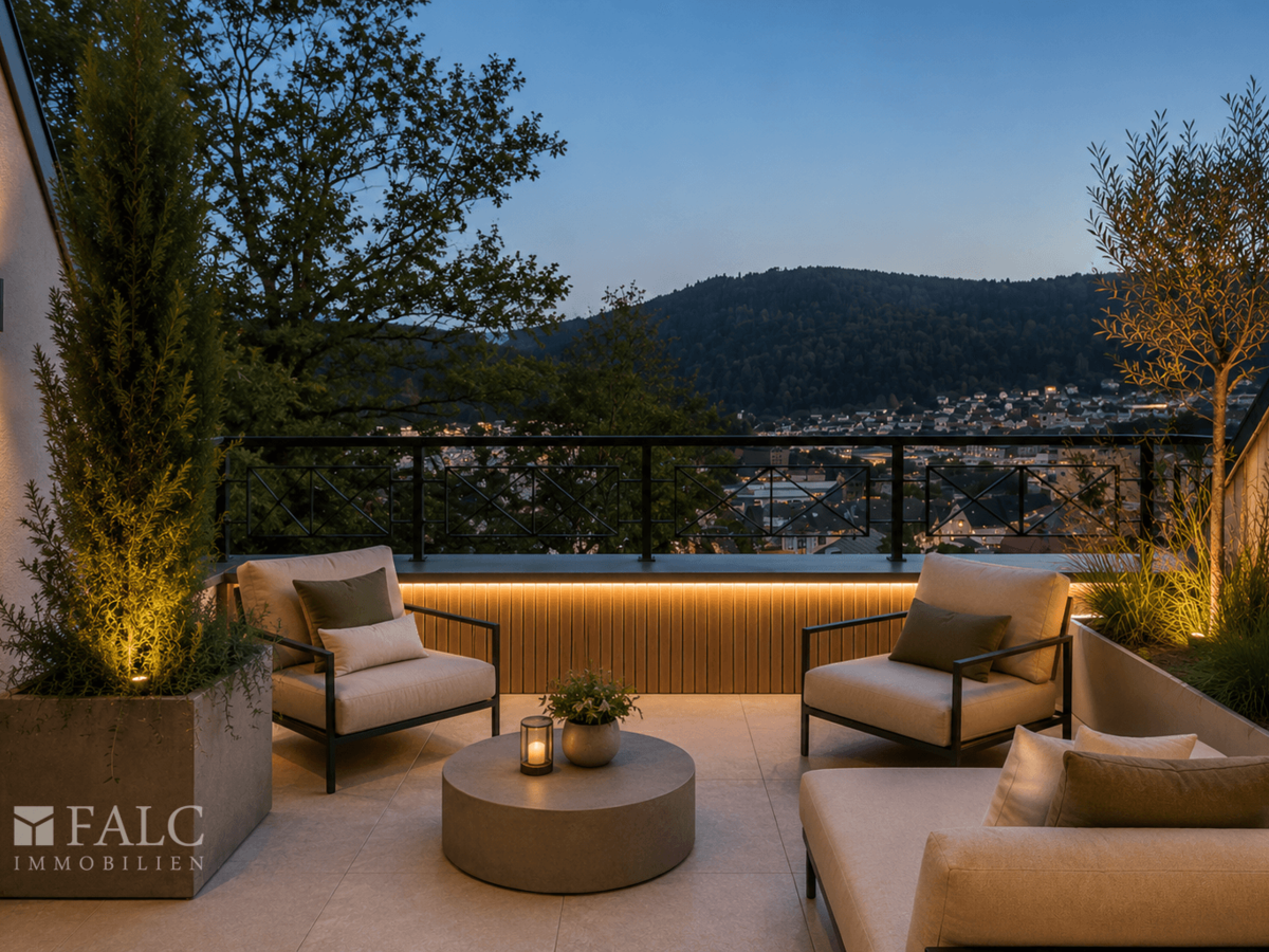 Loggia mit Weitblick