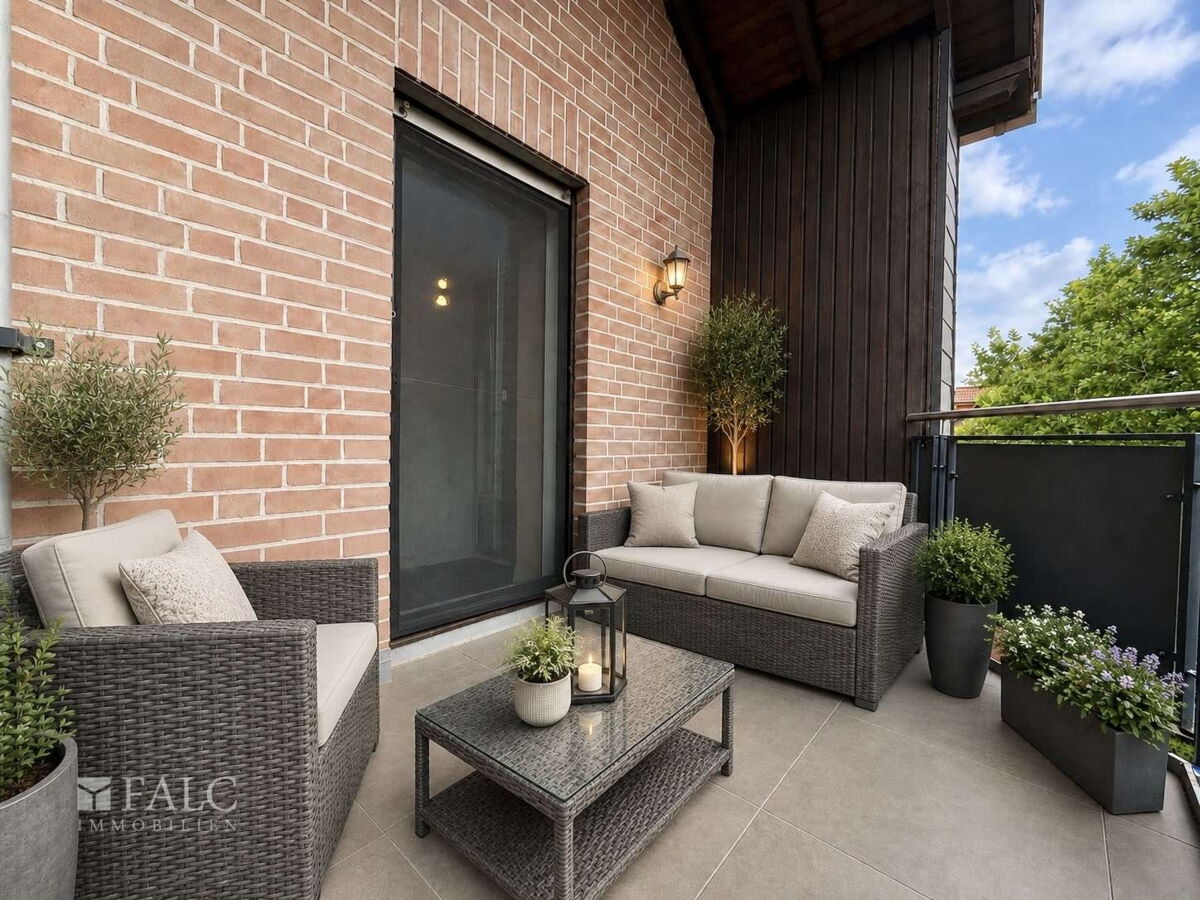 Balkon KI Home Staging