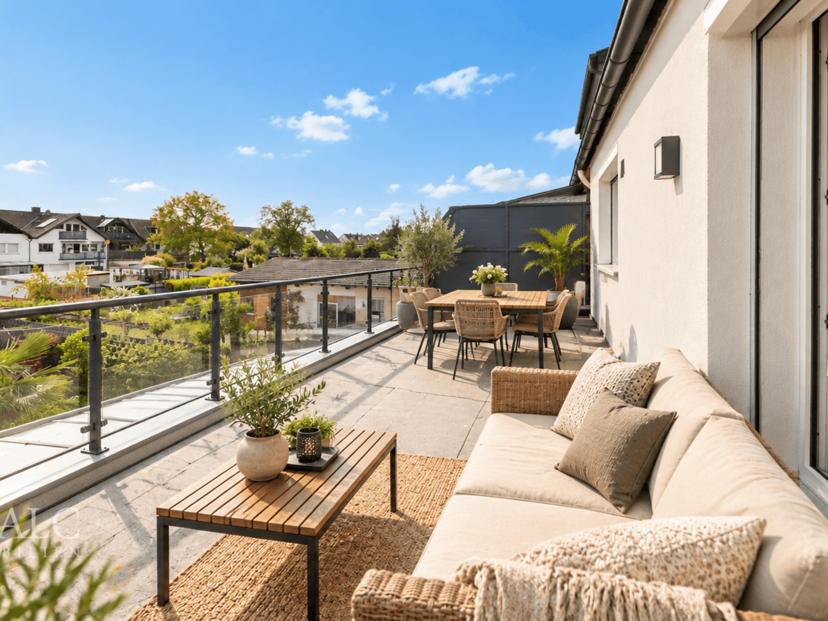 Terrasse- Digitalisiert