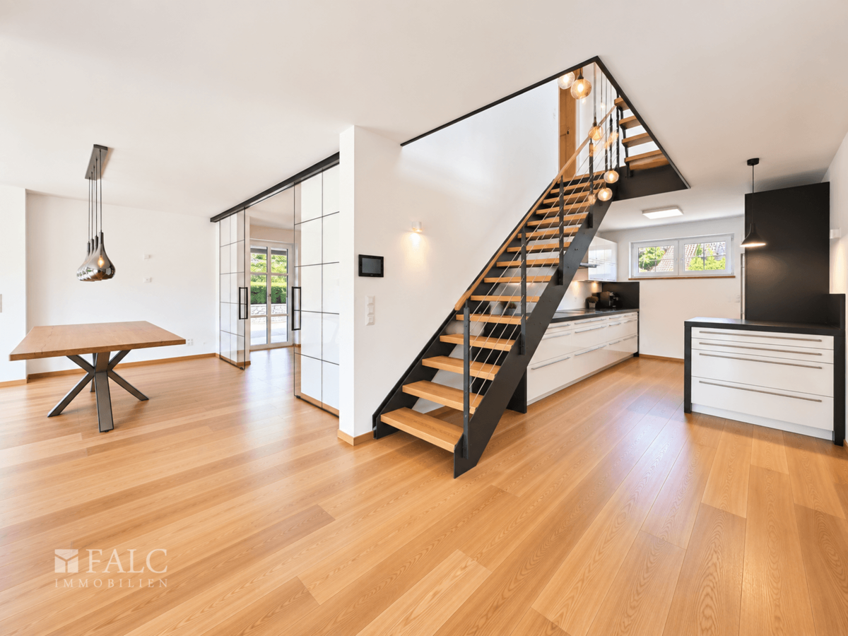 Wohnbereich mit Treppe