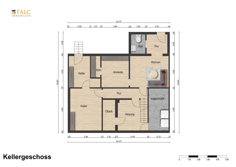Grundriss Kellergeschoss