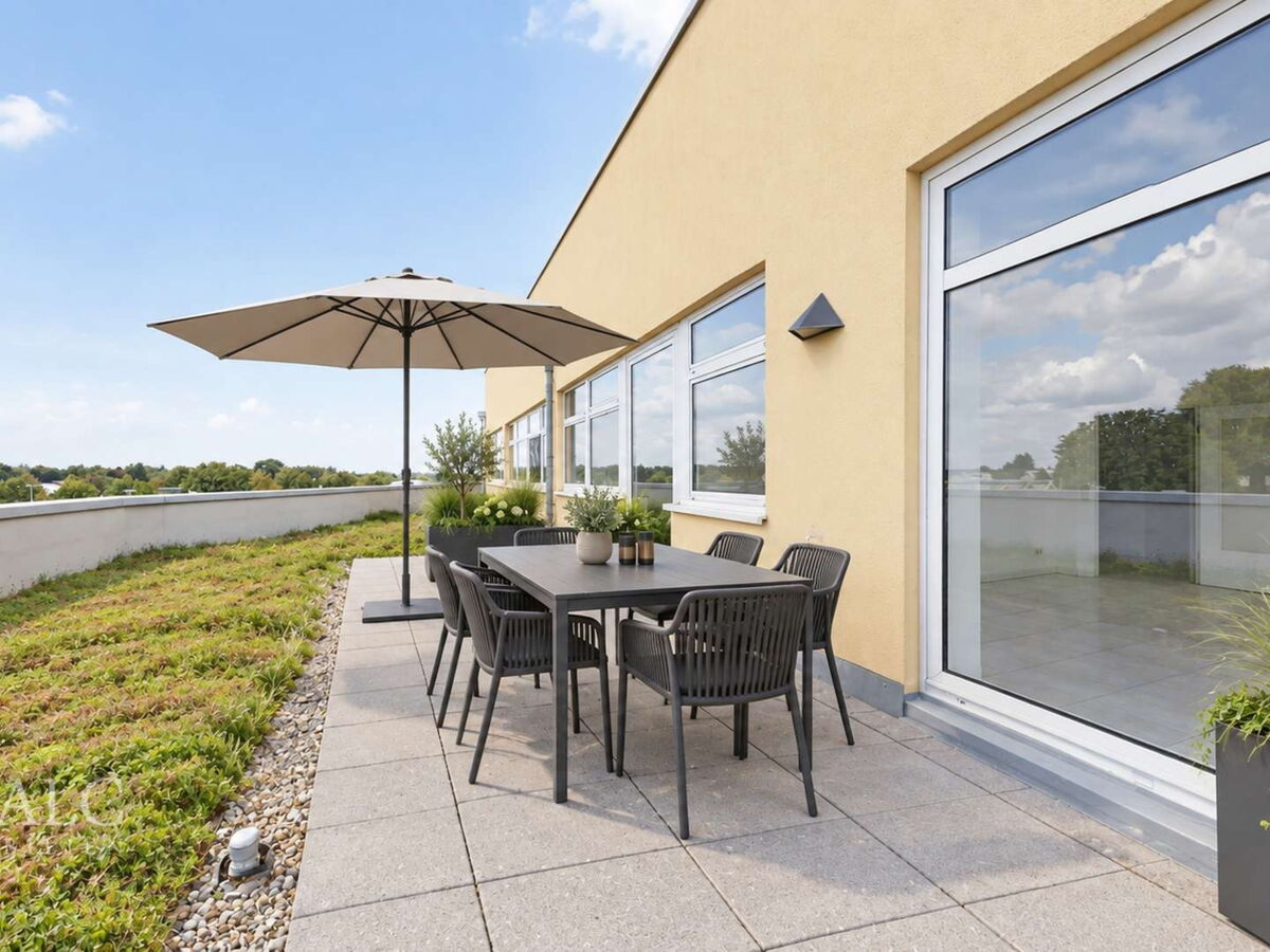 Dachterrasse zur Mitarbeiterbindung