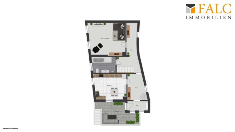 Wohnung 3: 1. Obergeschoss