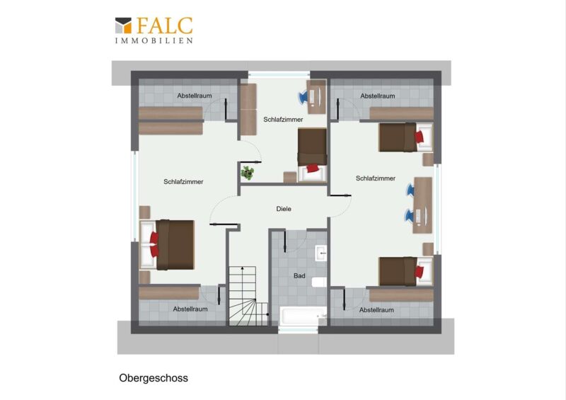 Grundriss Dachgeschoss