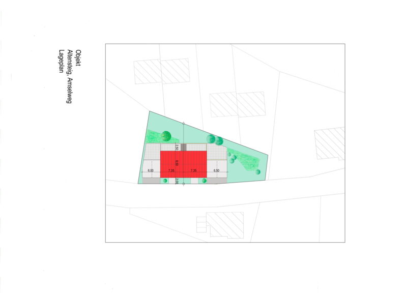 BV Altensteig Amselweg  Lageplan