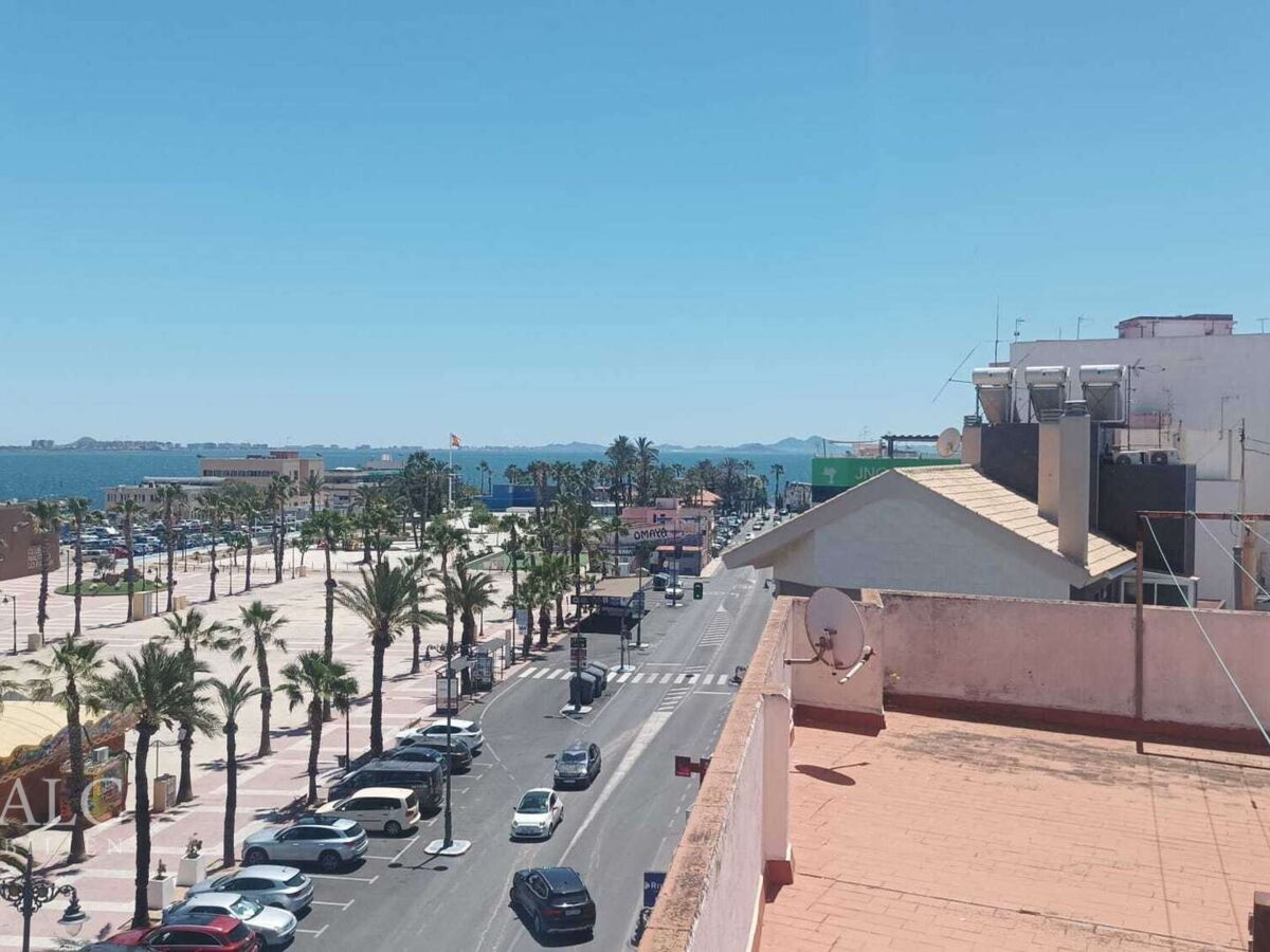 Ausblick von der Terrasse des Penthouses