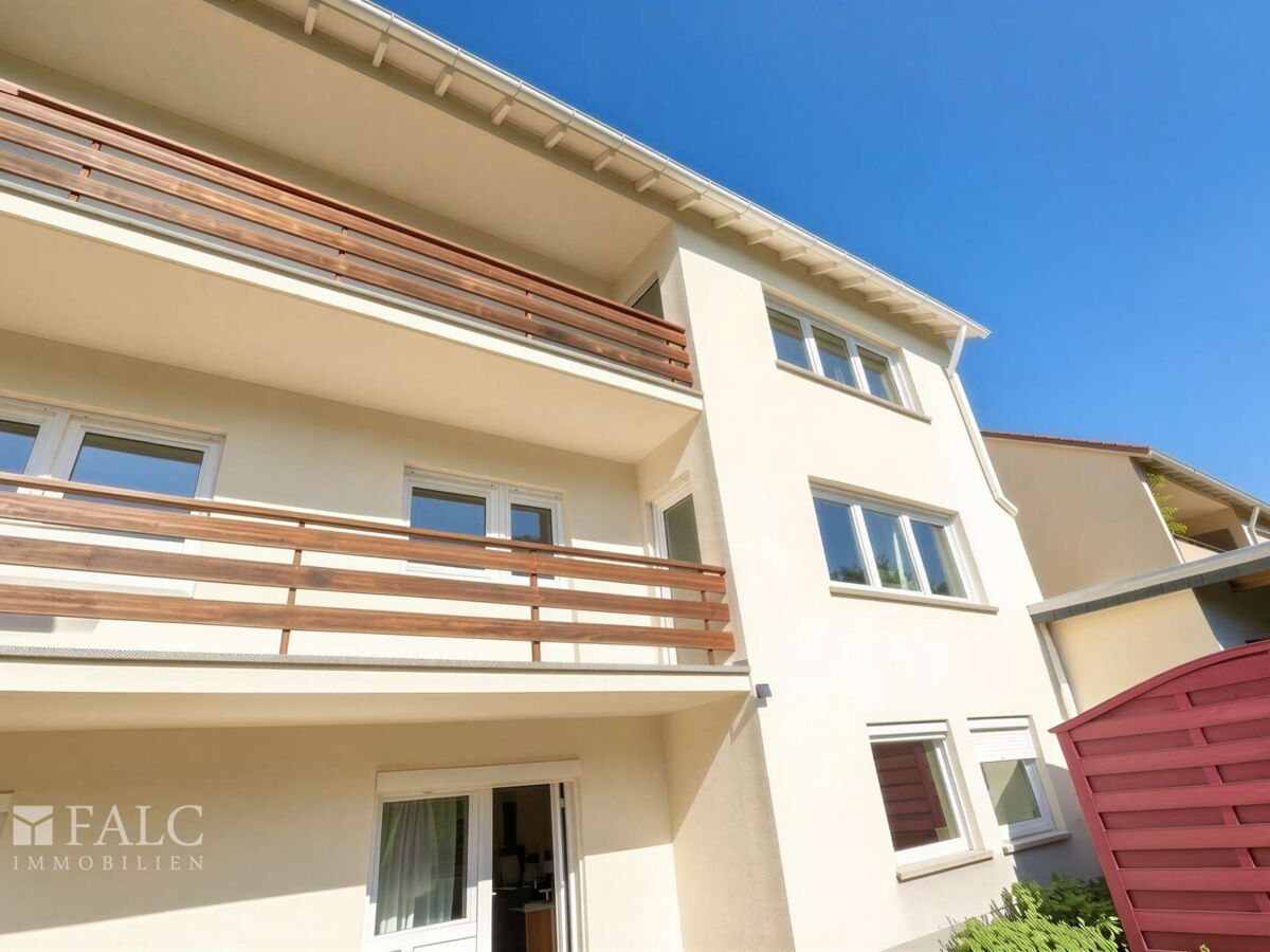 Rückseite des Hauses