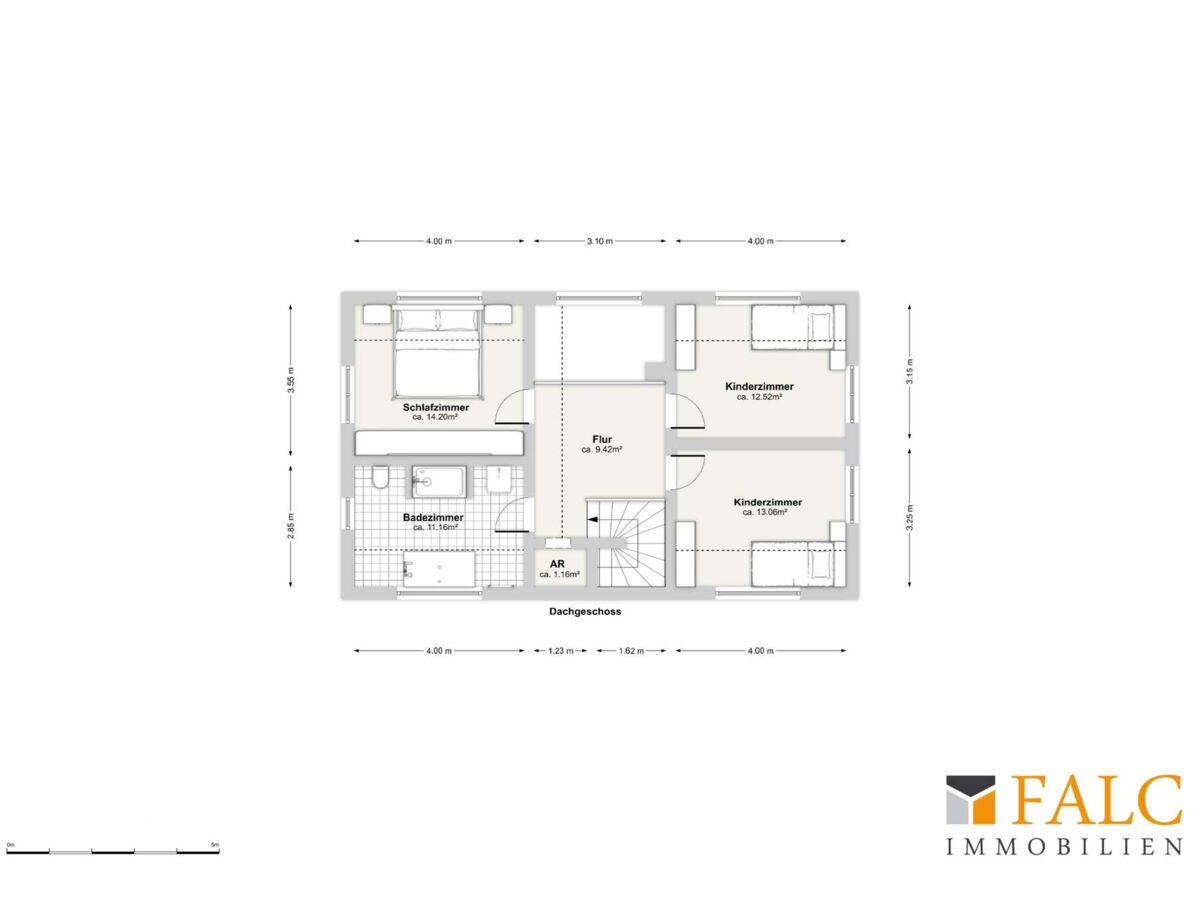 Grundriss Obergeschoss