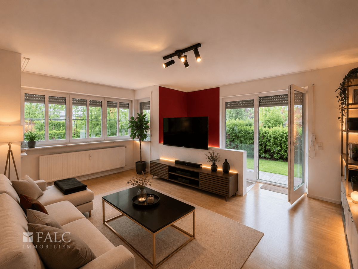 Einrichtungsbeispiel Wohnzimmer