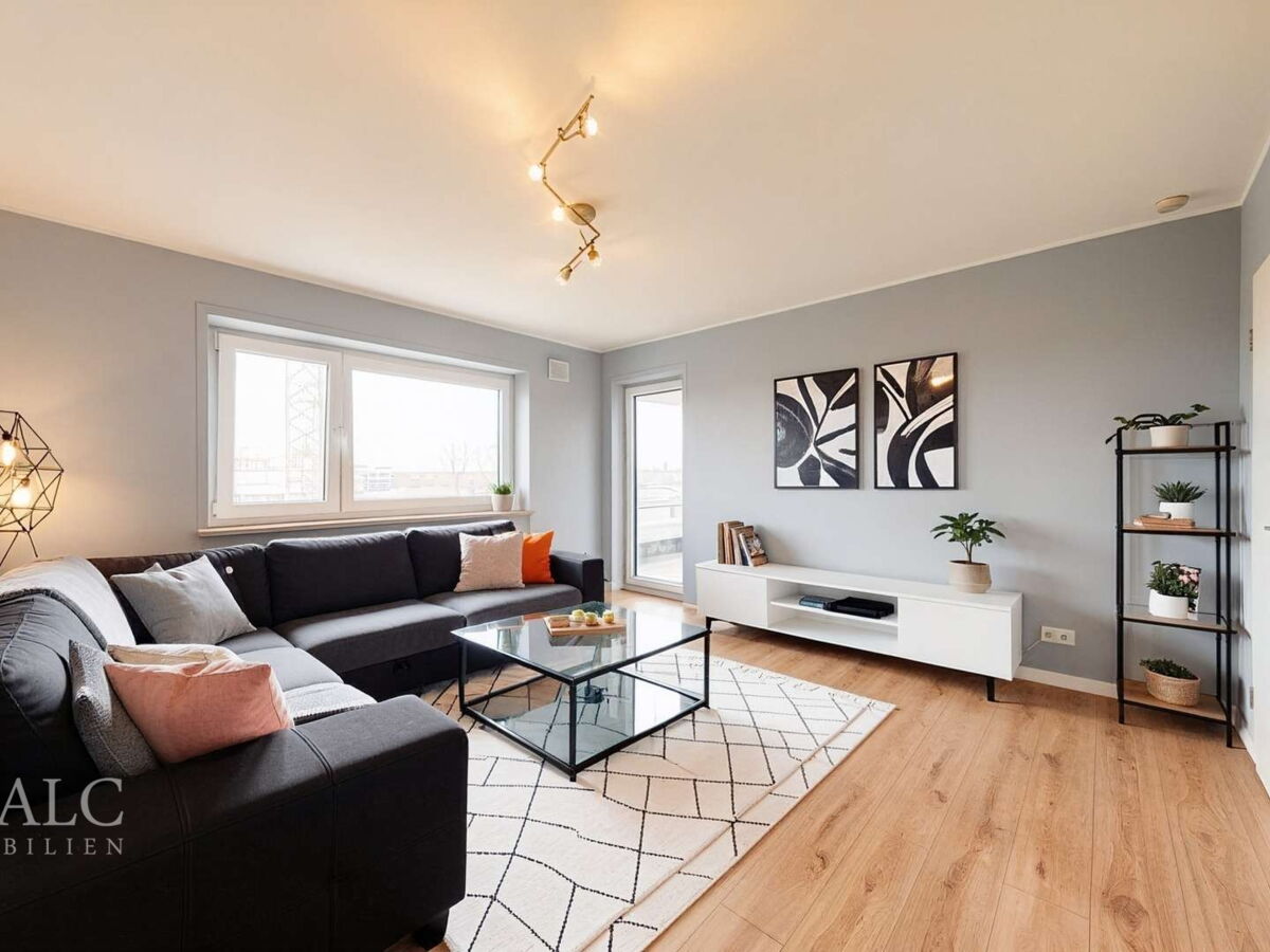 Wohnzimmer - Wohnzimmer, Modern - (KI generiert)