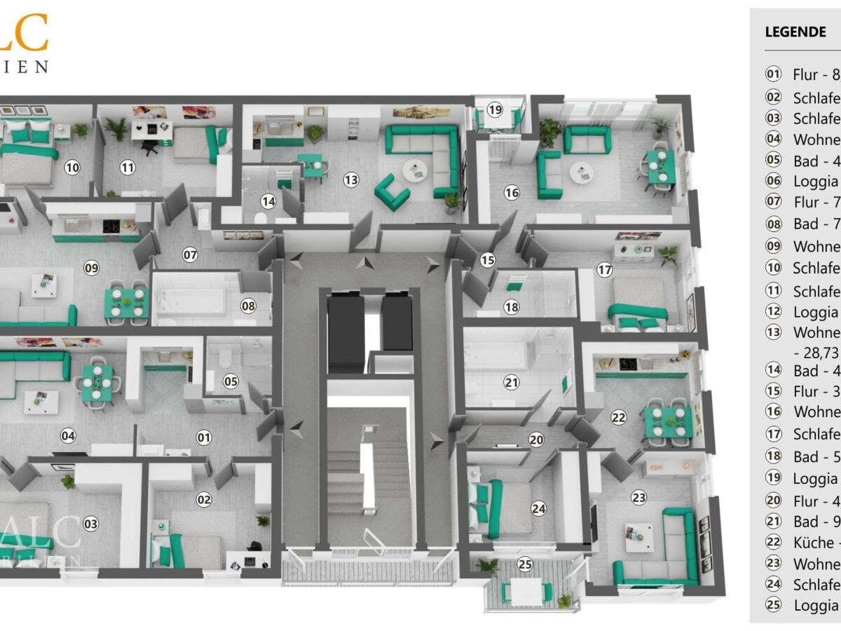 Grundriss - Etage