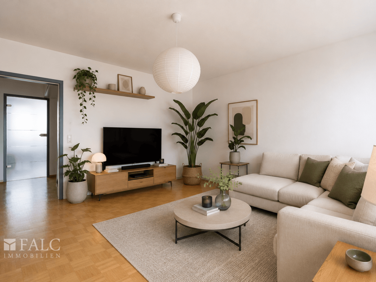 Einrichtungsbeispiel Wohnzimmer