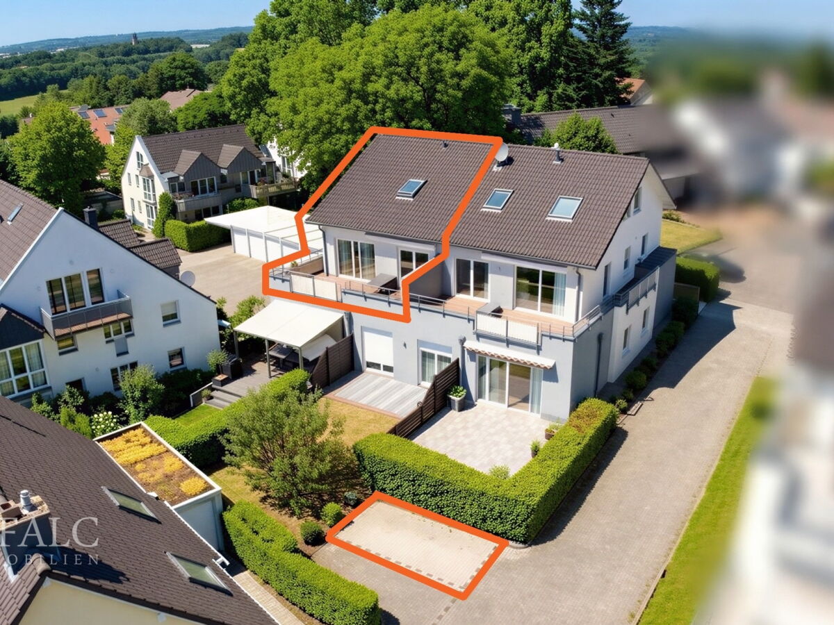 Stellplatz und Wohnung