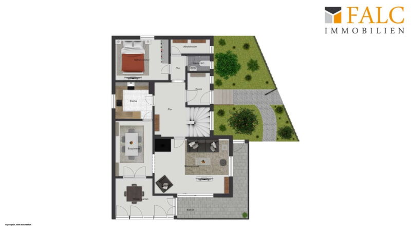 Haus mit Vorgarten