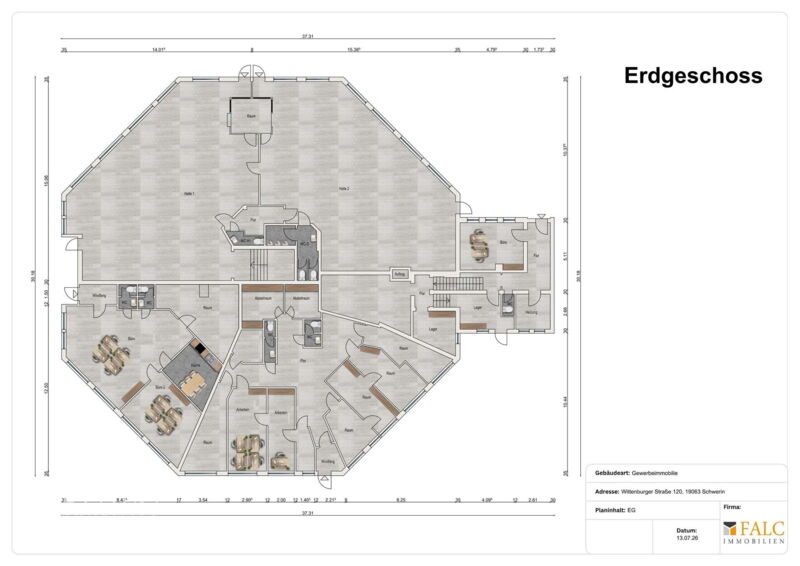 Grundriss Erdgeschoss
