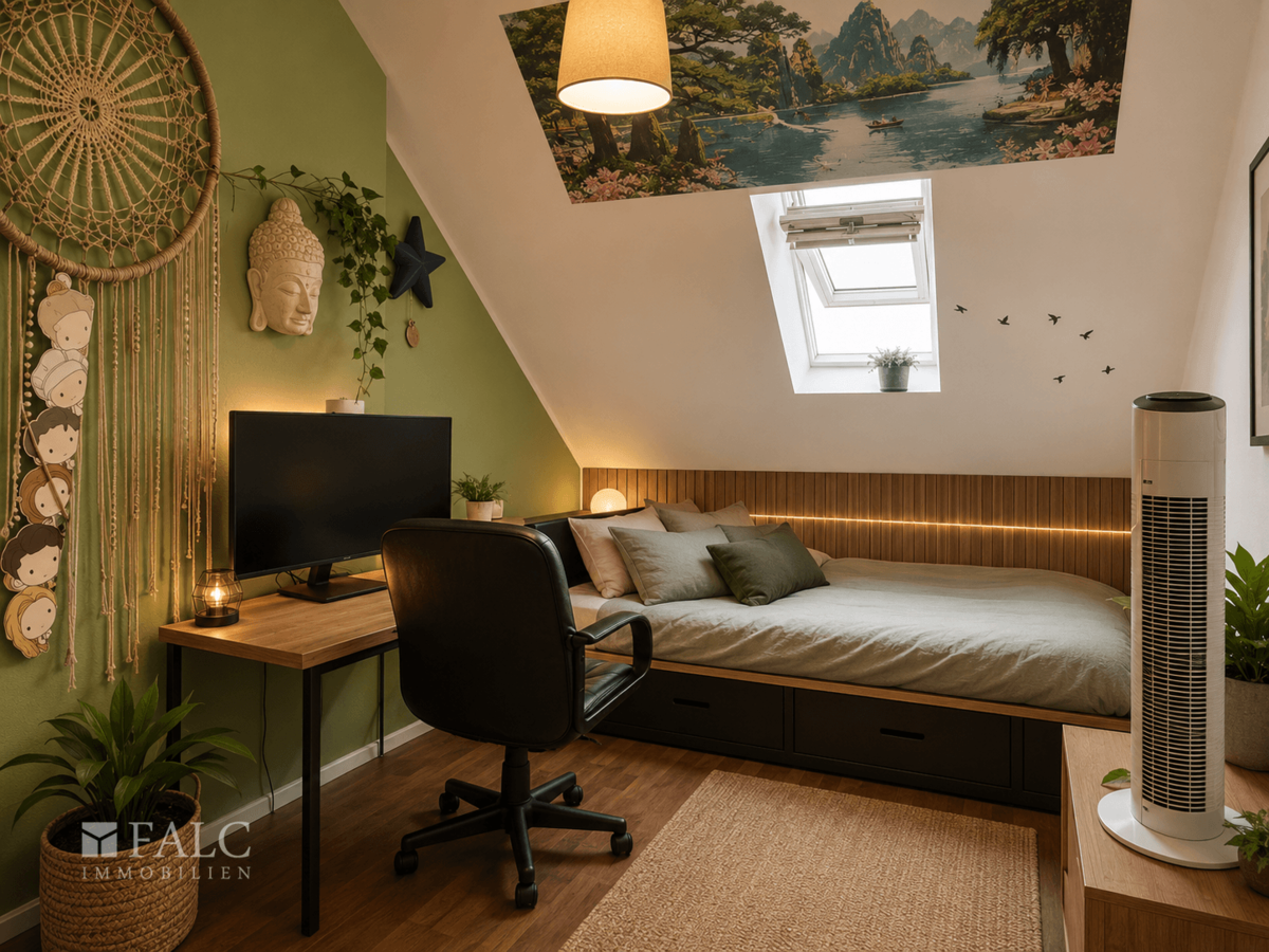 Kinderzimmer- KI generiert