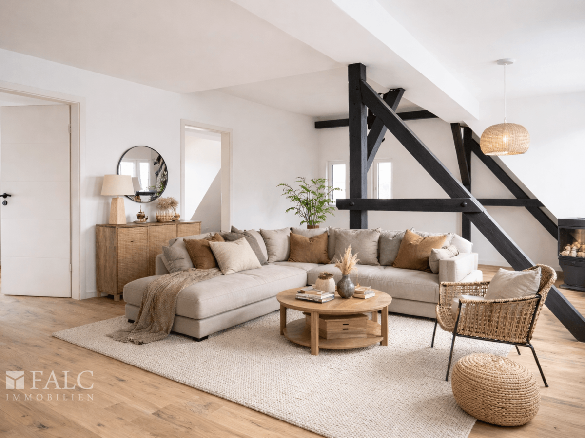 Wohnzimmer Dachgeschoss 
