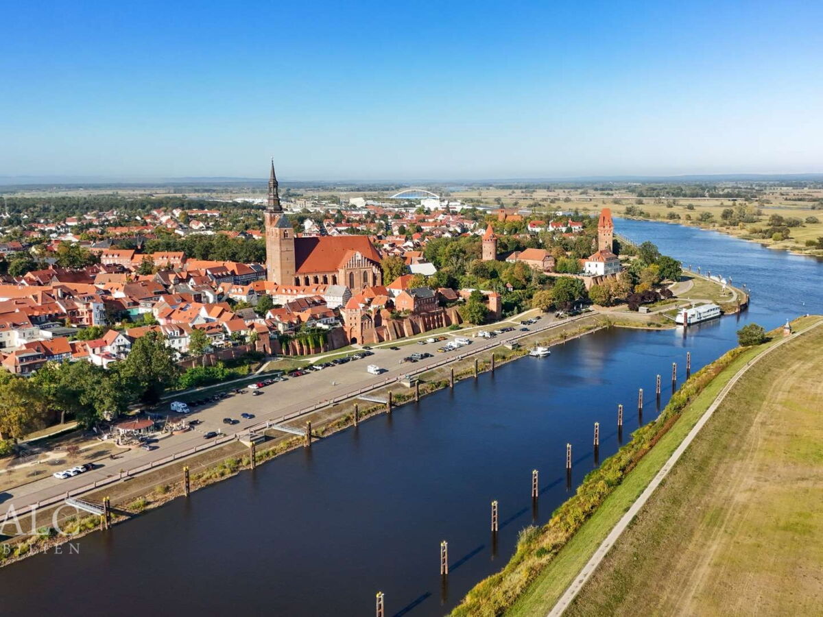Blick auf Tangermünde