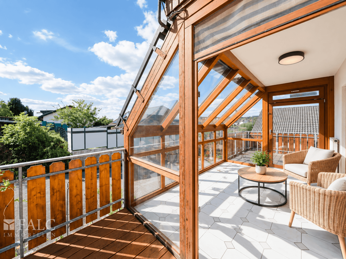 Wintergarten mit Veranda