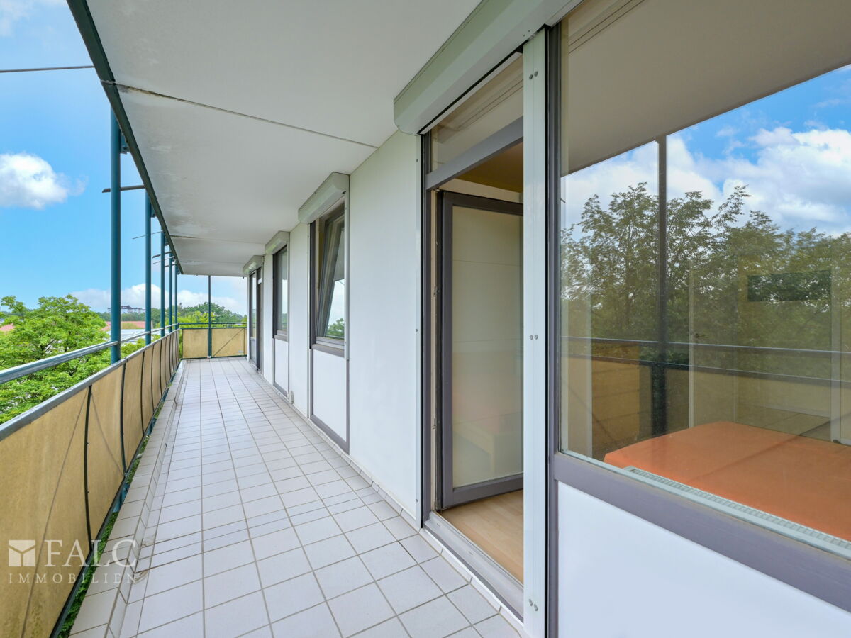 Balkon West Blick Nord 